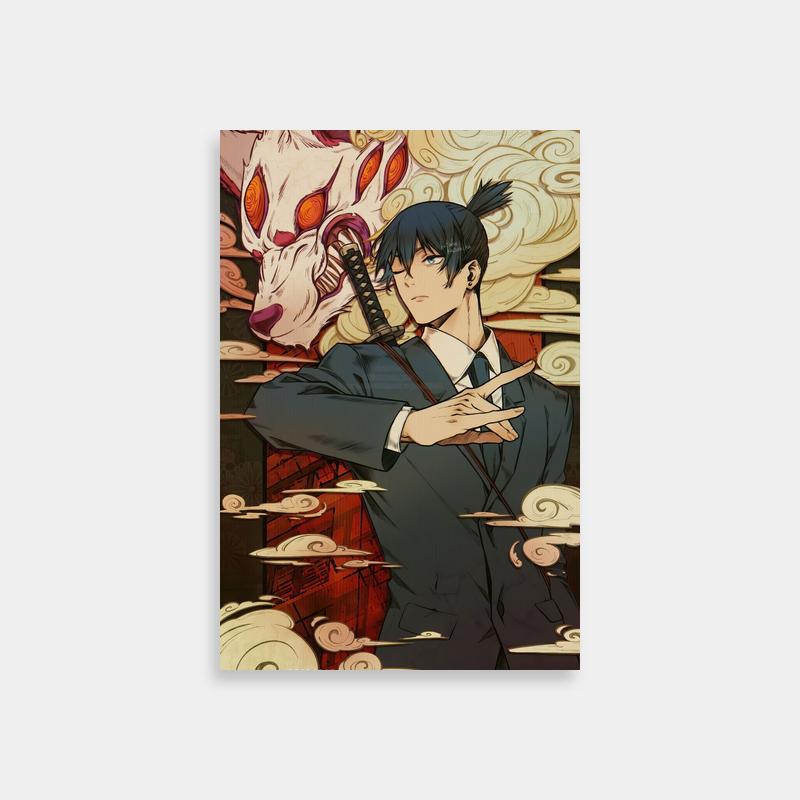 Aki Hayakawa Poster - Chainsaw Man Wall Art