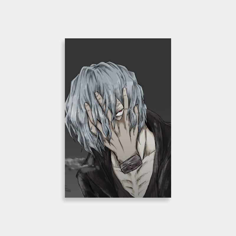 Tomura Shigaraki Expressive Poster - My Hero Academia Character Art