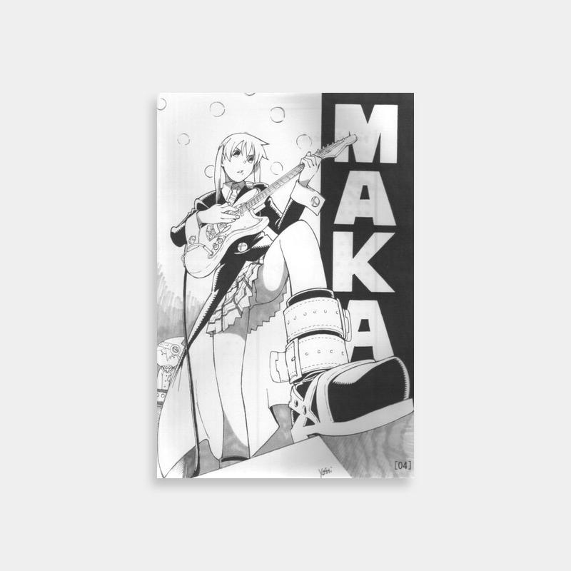 Soul Eater Maka Albarn Guitar Anime Poster