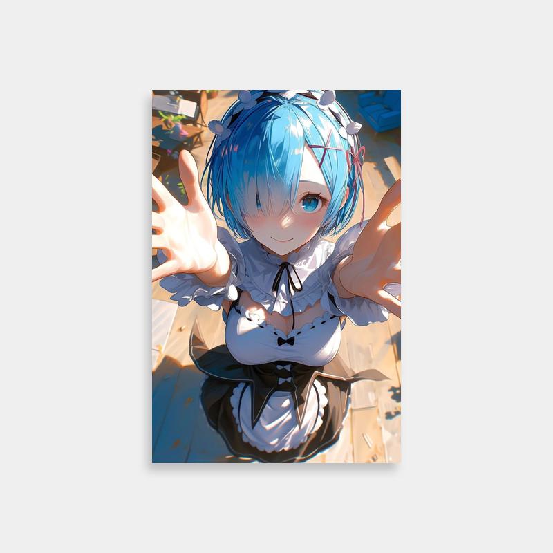 Rem Re:Zero Anime Wall Art - Stylish Character Art