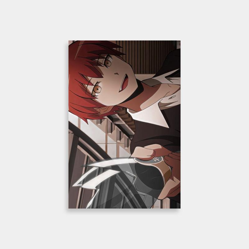 Karma Akabane by Window Poster - Assassination Classroom Decor