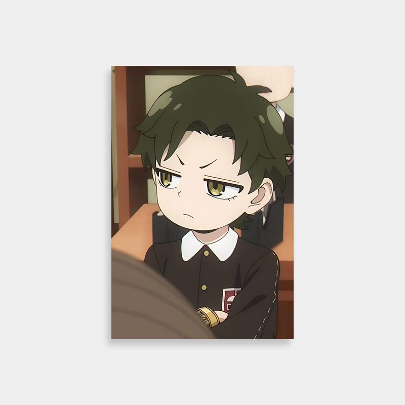 Damian Desmond Spy x Family Art Print - Green Hair Character