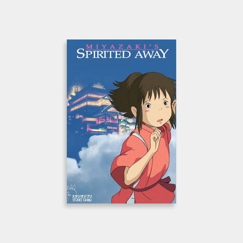 Spirited Away Movie Poster - Chihiro Ogino Wall Art