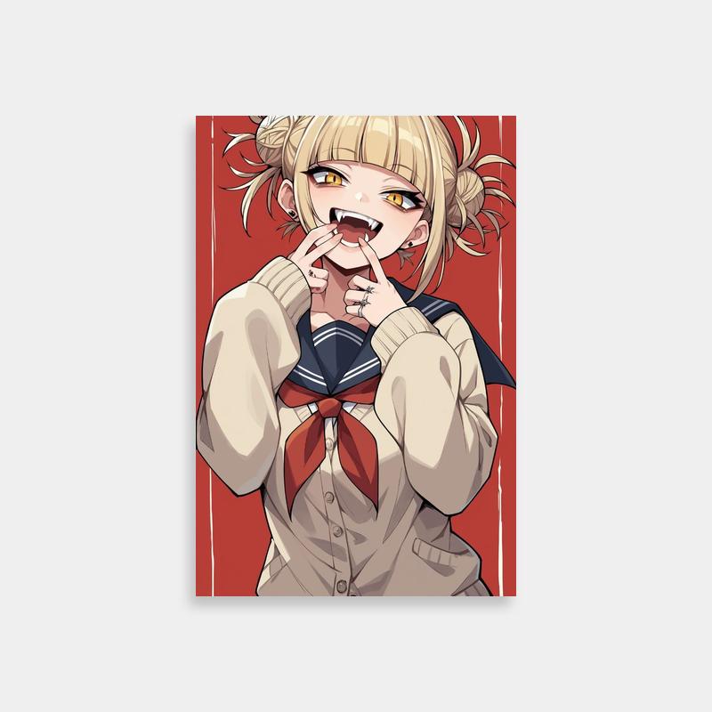 Himiko Toga Sailor Outfit My Hero Academia Poster