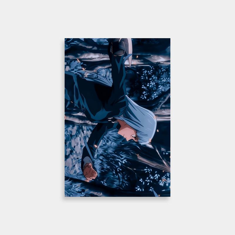 Kasumi Miwa Jujutsu Kaisen Poster - Anime Character Floating in Water