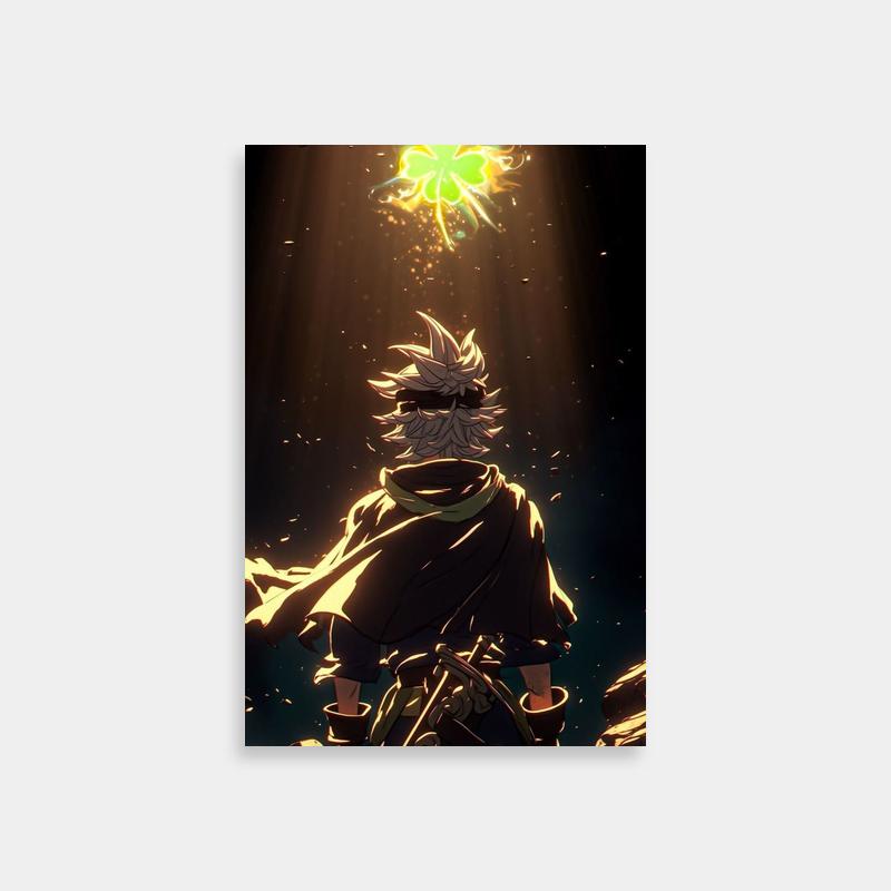 Black Clover Asta HD Wall Art - Anime Character Poster