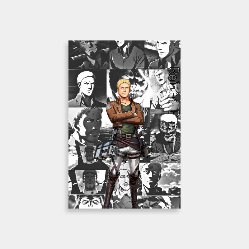 Reiner Braun Character Collage Attack on Titan Art