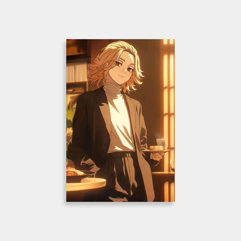 Tokyo Revengers Mikey Poster - Anime Character Art Print