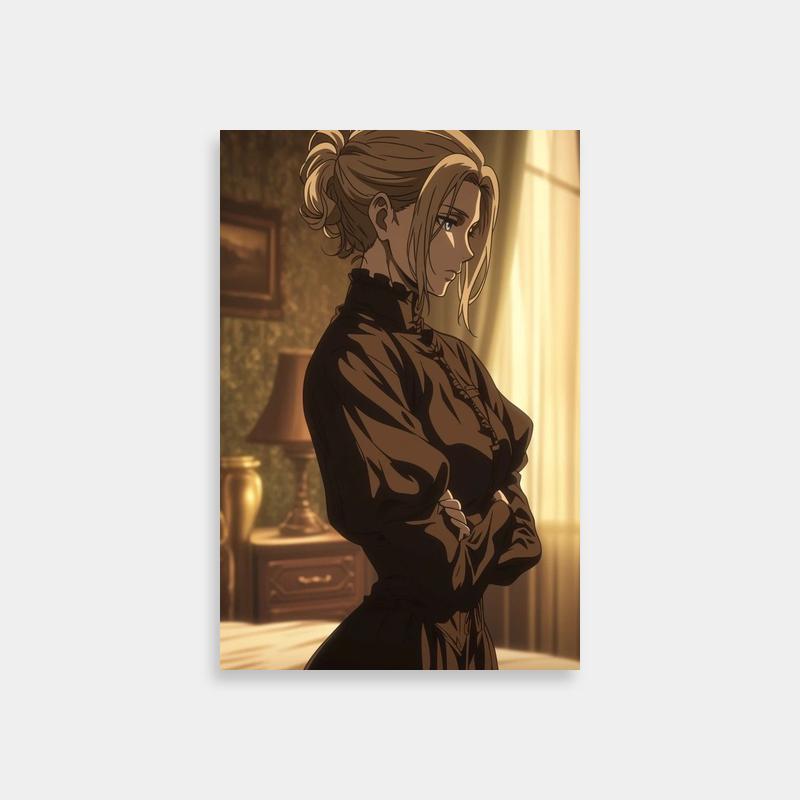 Annie Leonhart Attack on Titan Wall Art - Crossed Arms Pose Poster