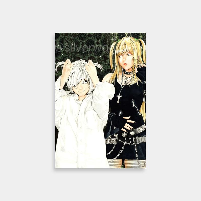 Near Death Note Anime Poster - Chained Characters