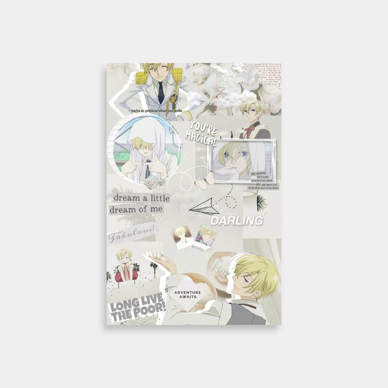 Tamaki Suoh Ouran Host Club Anime Poster - Playful Character Expressions