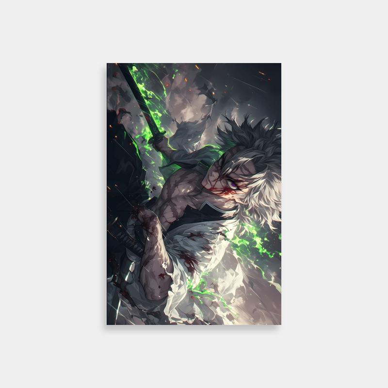 Sanemi Shinazugawa Demon Slayer Poster - Official Anime Art