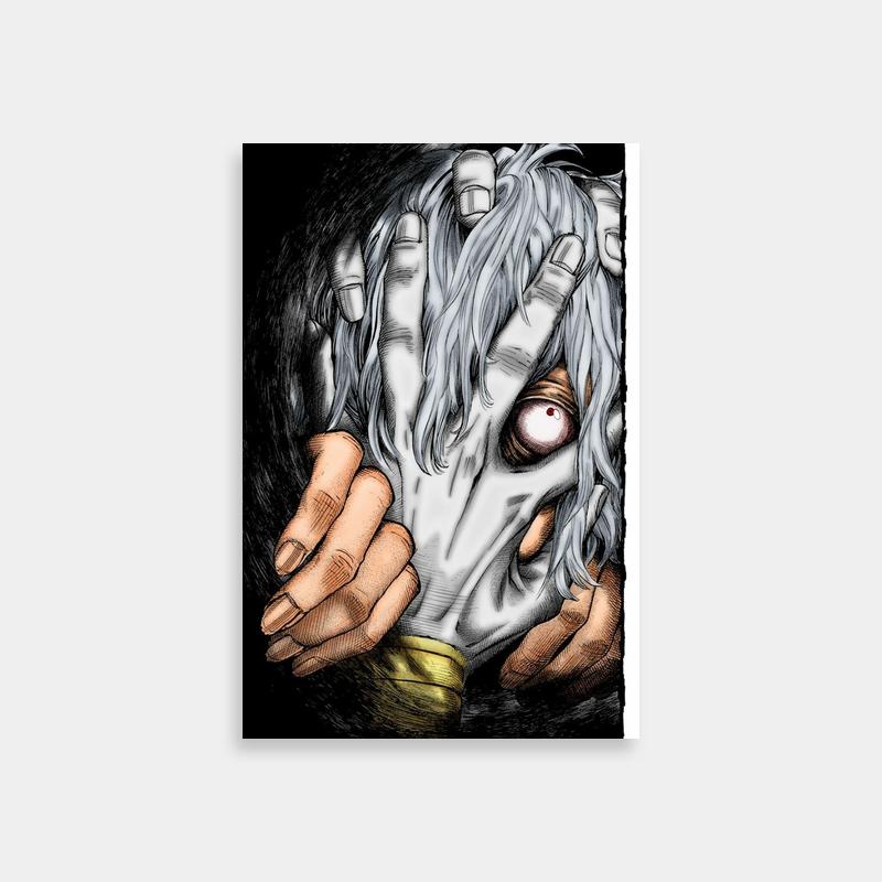 Tomura Shigaraki My Hero Academia Art - Mysterious White Hair Villain