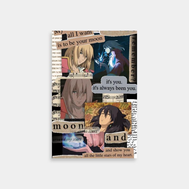Howl Jenkins Pendragon Fan Art - Howl's Moving Castle Poster