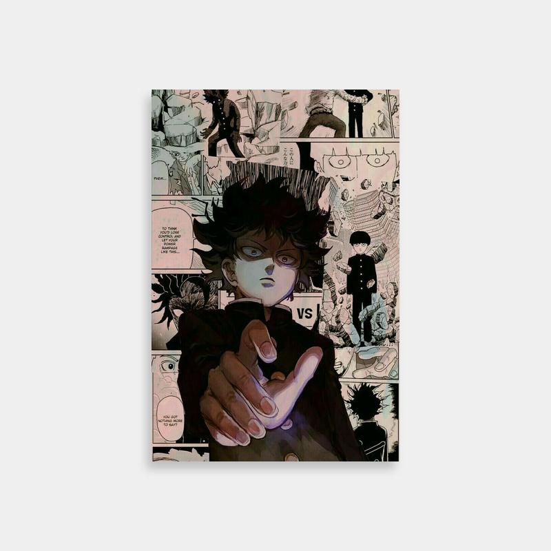 Shigeo Kageyama Mob Psycho 100 Anime Poster