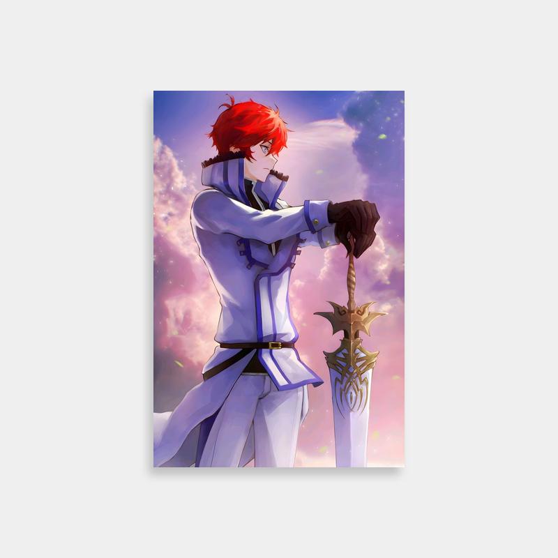 Reinhard Van Astrea Re:Zero Anime Poster - Premium Wall Art
