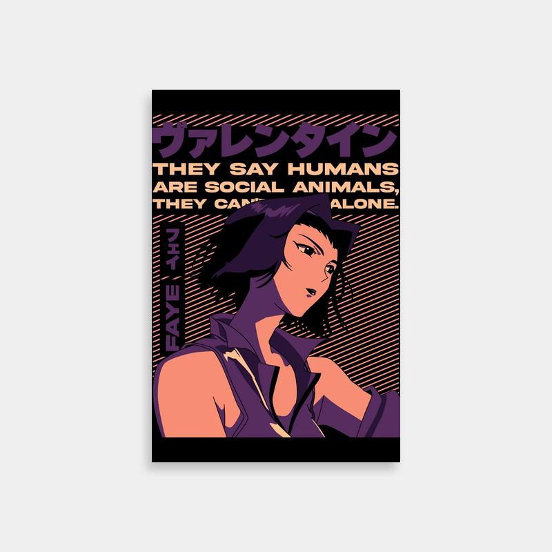 Faye Valentine Cowboy Bebop Art Collection