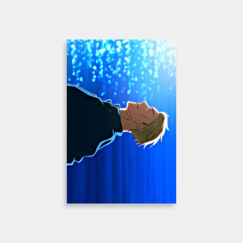 Kento Nanami Jujutsu Kaisen Anime Poster - Romantic Scene Art