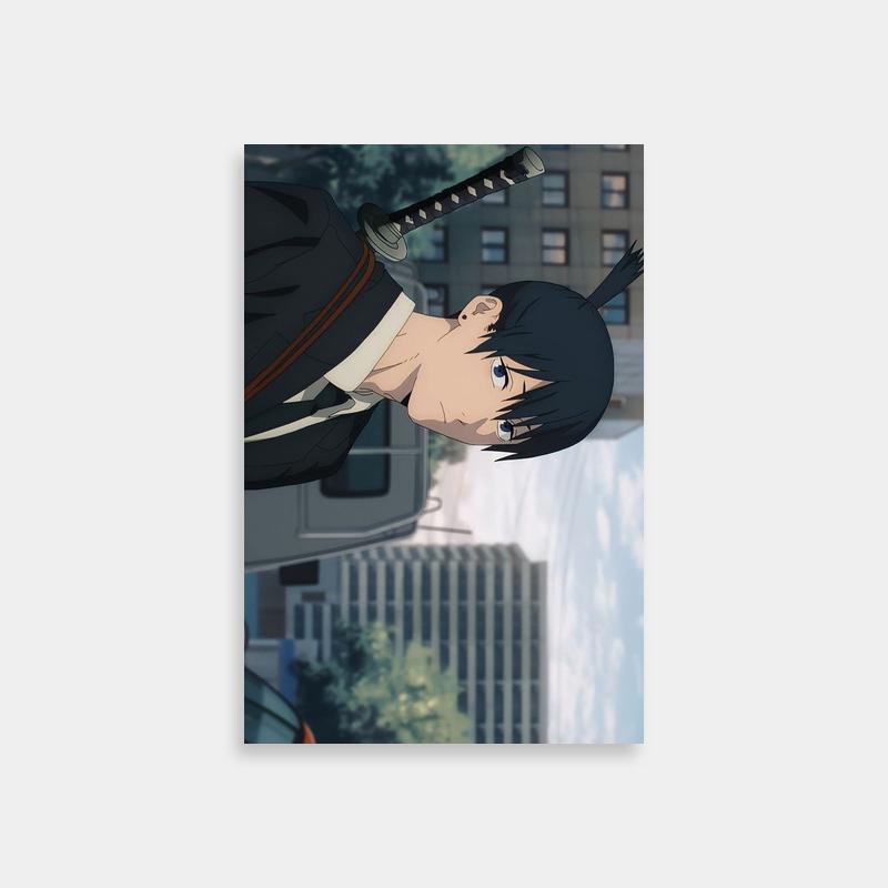 Aki Hayakawa Chainsaw Man Poster - Anime Wall Art