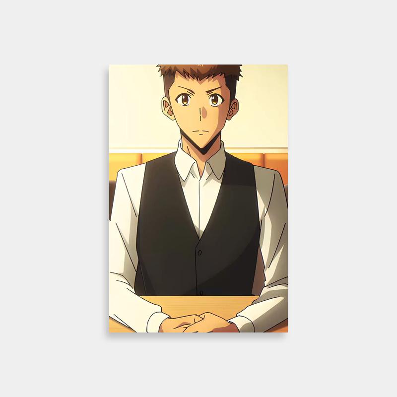 Jin-Ho Yoo Anime Character Poster - Solo Leveling Art