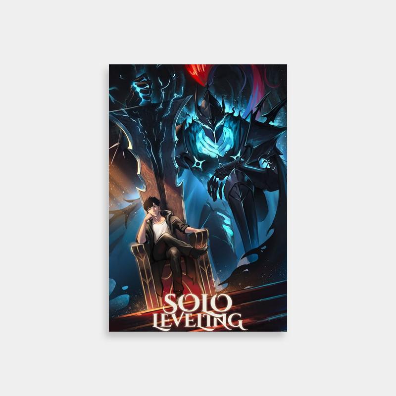 Solo Leveling Iron Poster - Official Cover Art Poster