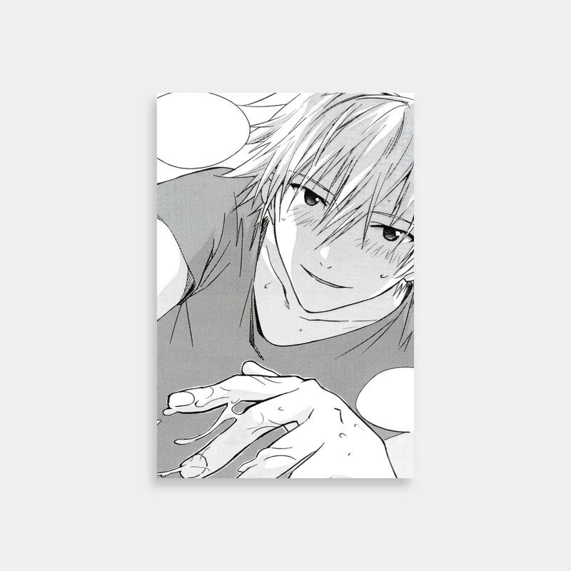 Kaworu Nagisa Neon Genesis Evangelion Poster - Hand on Face Portrait