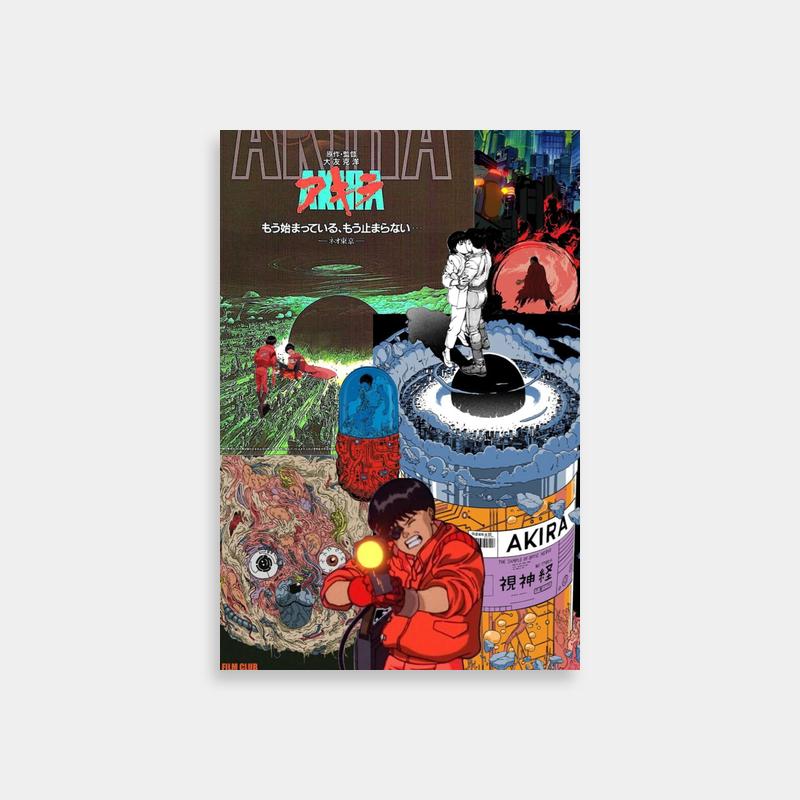 Akira Kaneda Poster - Anime Movie Art
