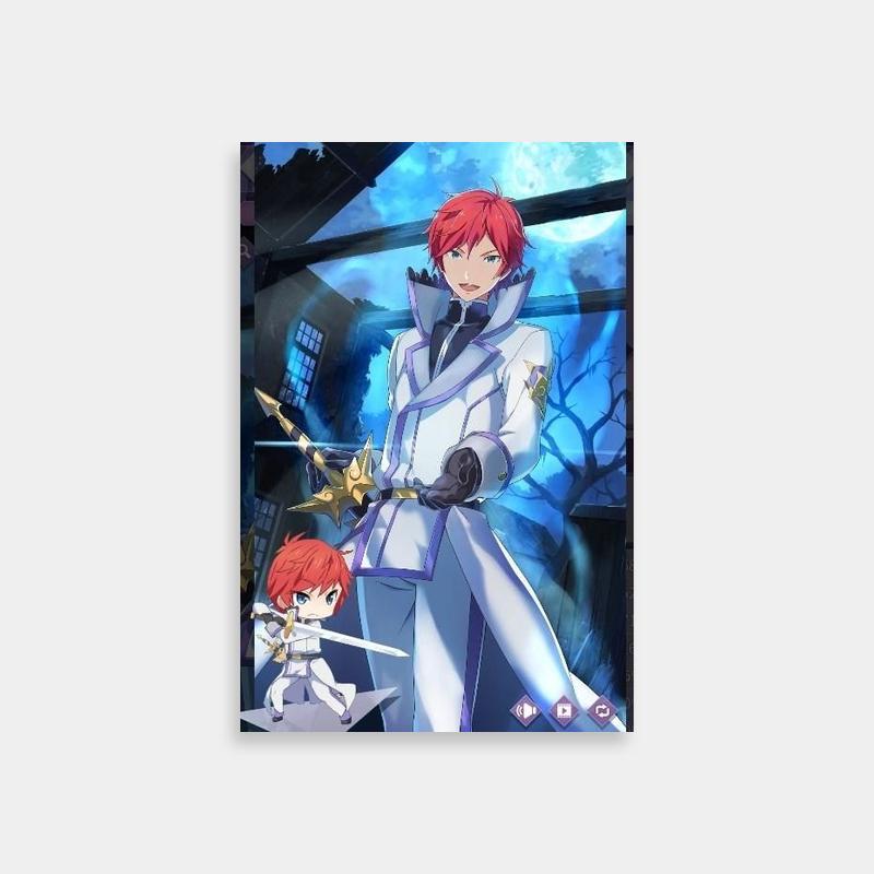 Reinhard Van Astrea Re:Zero Anime Pair Poster