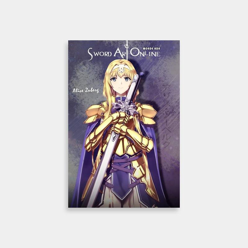 Alice Zuberg Sword Art Online Poster - Premium Anime Wall Art