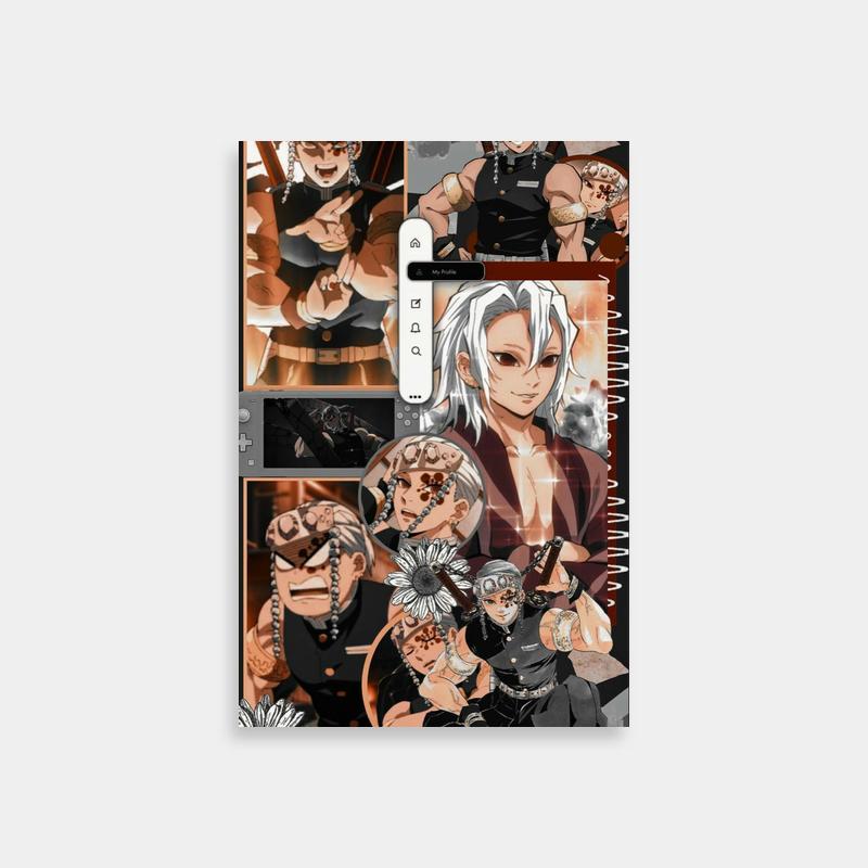 Tengen Uzui Demon Slayer Anime Characters Poster