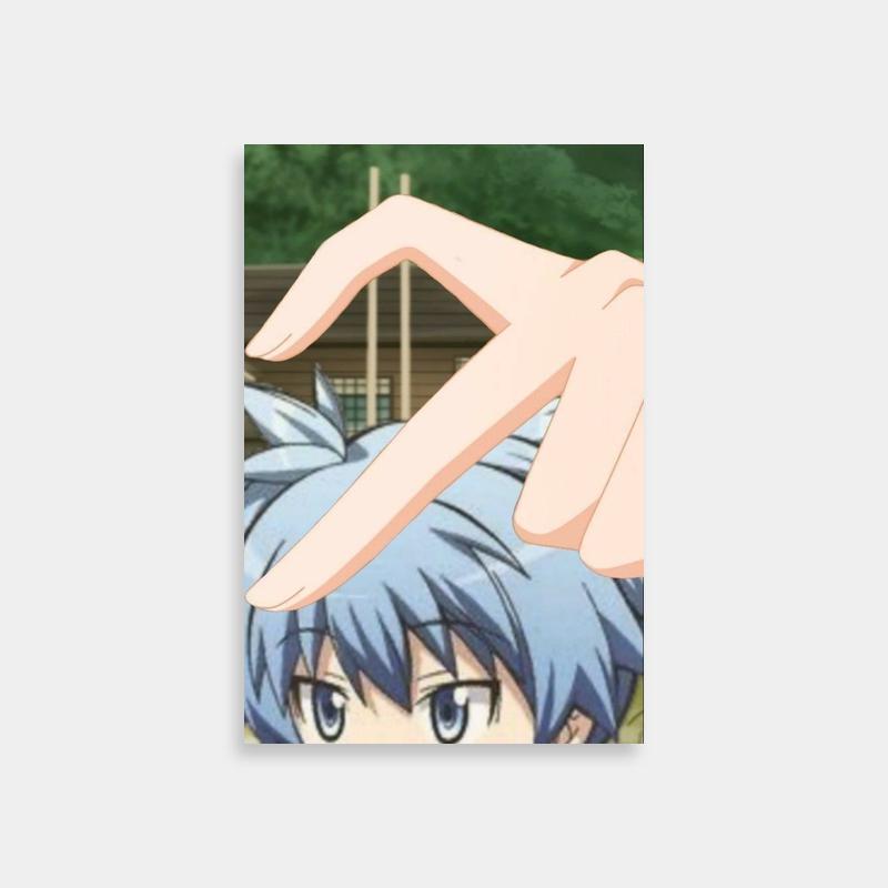 Nagisa Shiota Pointing Poster - Assassination Classroom Anime Art