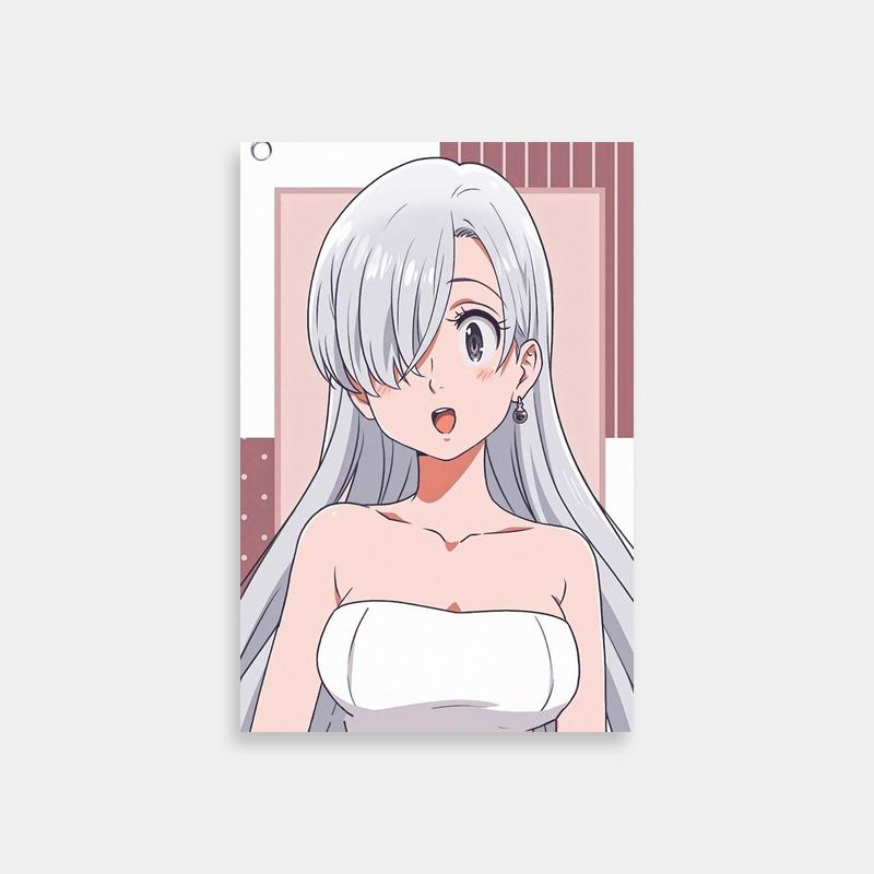 Elizabeth Liones Seven Deadly Sins Icon Poster - Minimalist Anime Art
