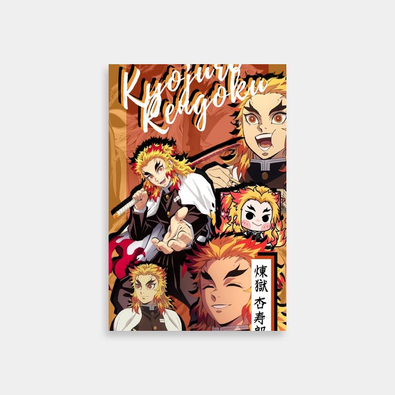 Rengoku Kyojuro Demon Slayer Wall Art