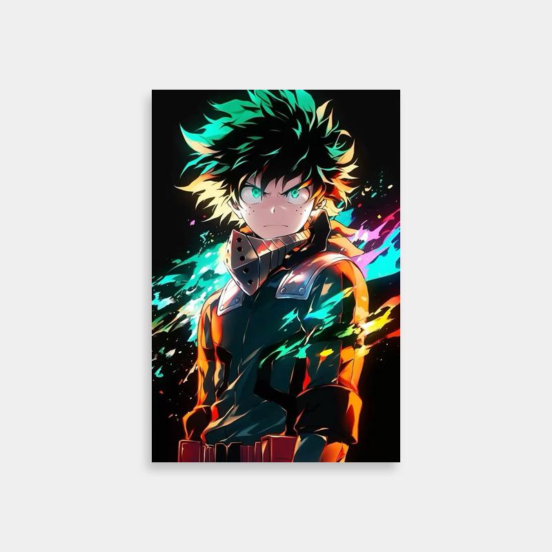 Izuku Midoriya My Hero Academia Anime Poster