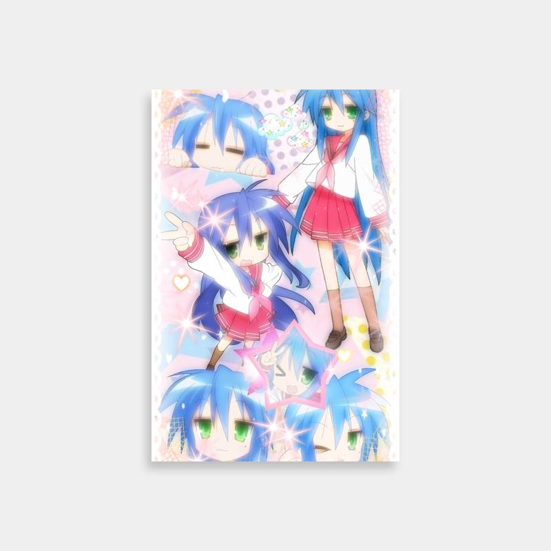 Konata Izumi Lucky Star Anime Poster - Official Artwork