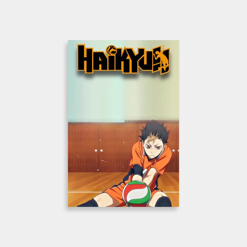 Nishinoya Yuu Haikyuu Volleyball Anime Poster