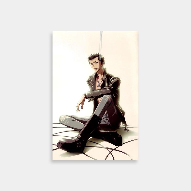 Ren Honjo Nana Poster - Man Sitting Cross-Legged