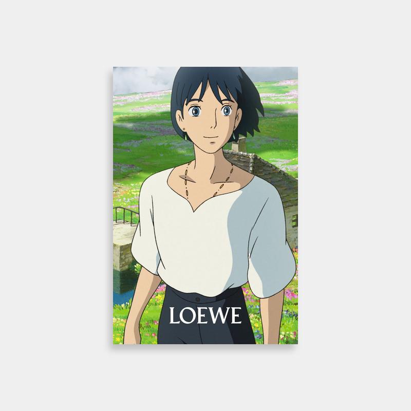Howl Jenkins Pendragon Anime Art - Howl's Moving Castle Landscape