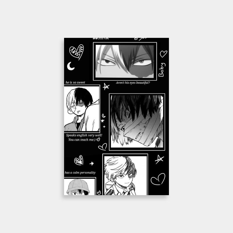 Shoto Todoroki My Hero Academia Poster
