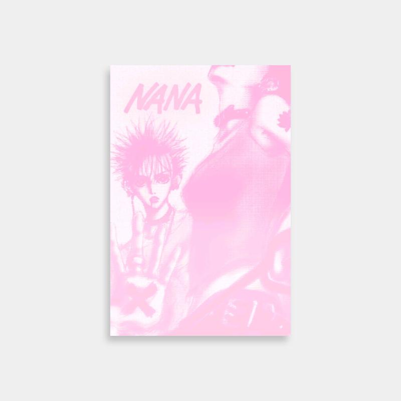 Nana Osaki Punk Anime Poster - Edgy Wall Art