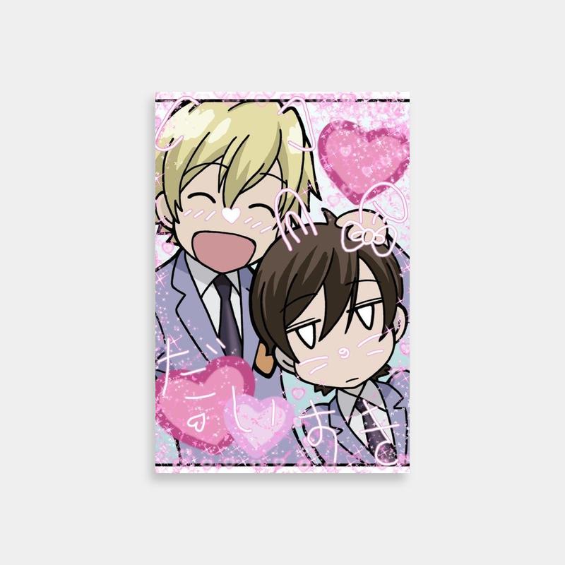 Tamaki Suoh Ouran Host Club Hugging Anime Poster