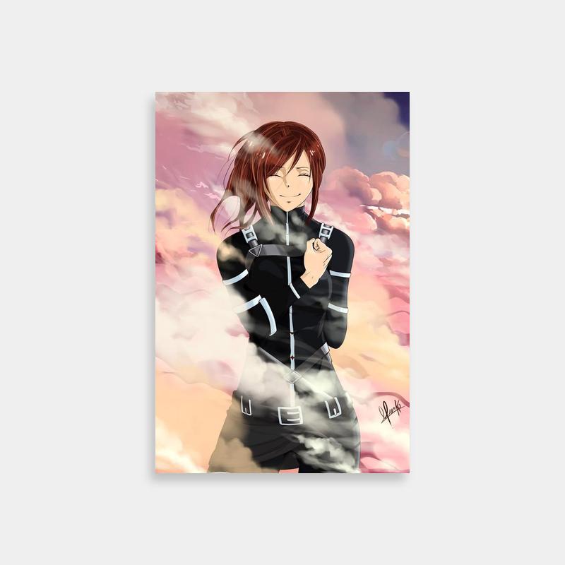 Sasha Braus Attack on Titan Poster - Standing in Clouds Pose