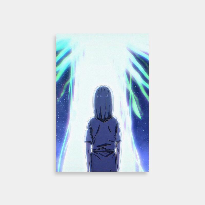 Ymir Attack on Titan Poster - Figure Standing Before Bright Doorway