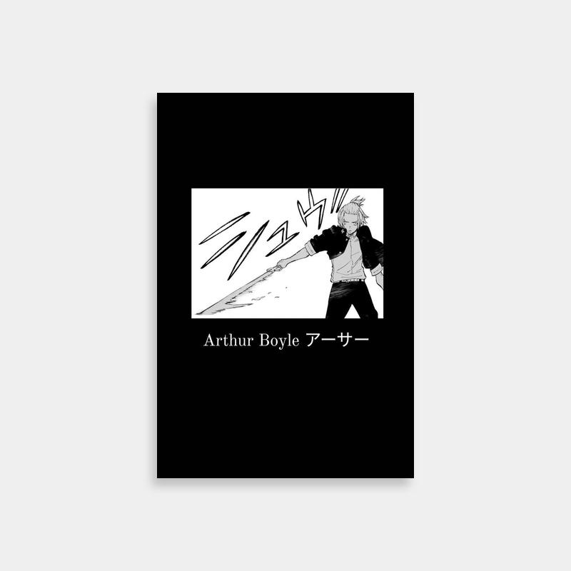 Arthur Boyle Fire Force Anime Poster - Official Art Print