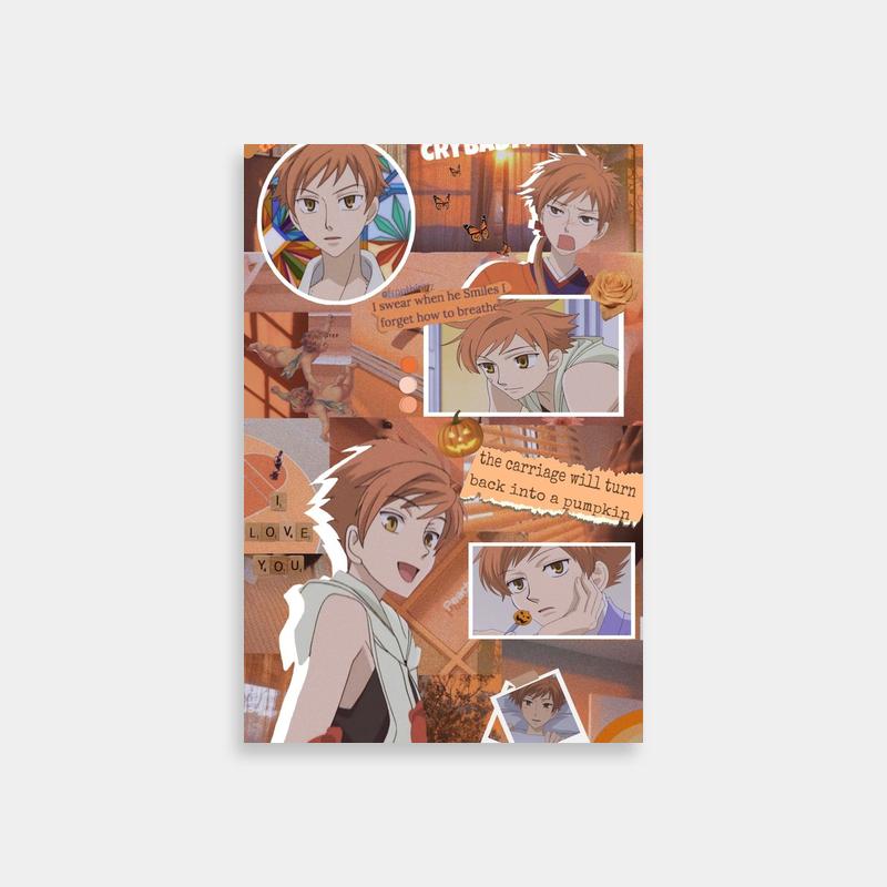 Hikaru Hitachiin Ouran Host Club Anime Story Poster