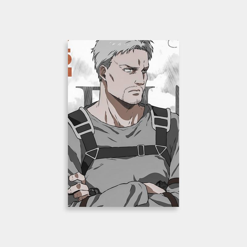 Reiner Braun Attack on Titan Art Print - Distant Gaze Portrait