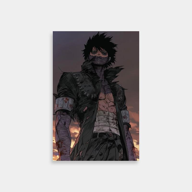 Dabi My Hero Academia Wall Art - Sunset Silhouette