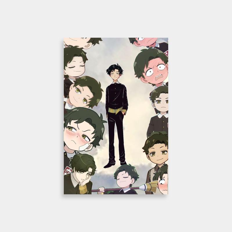Damian Desmond Spy x Family Poster - Expressive Anime Character Art