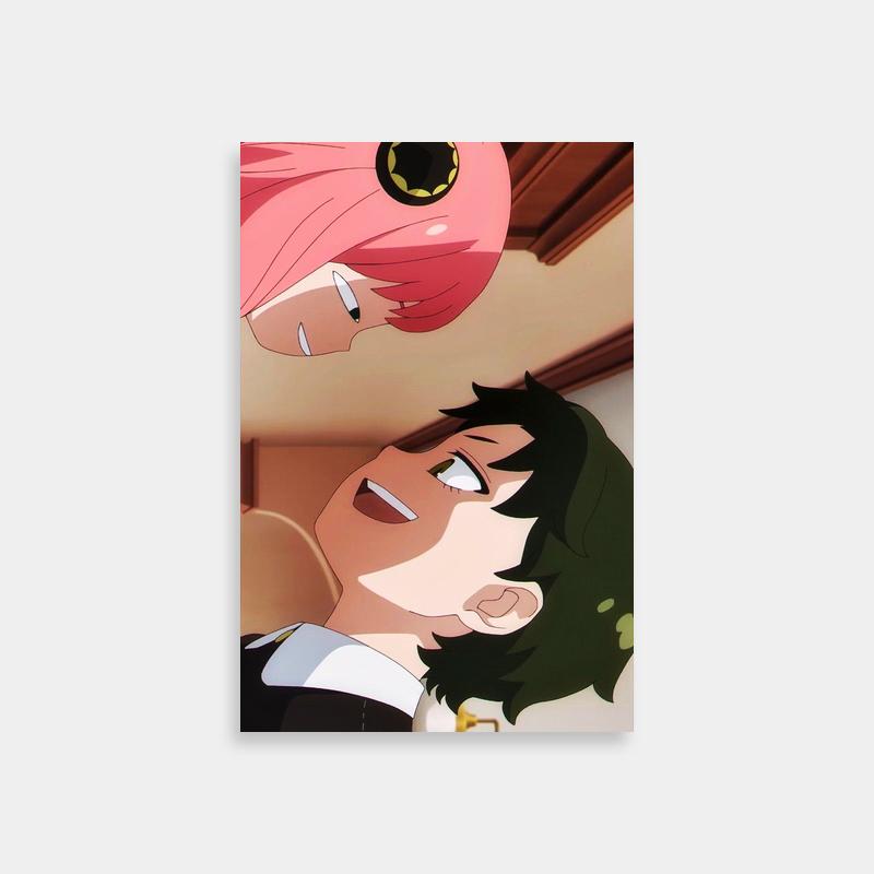 Damian Desmond Spy x Family Poster - Pink-Haired Anime Duo