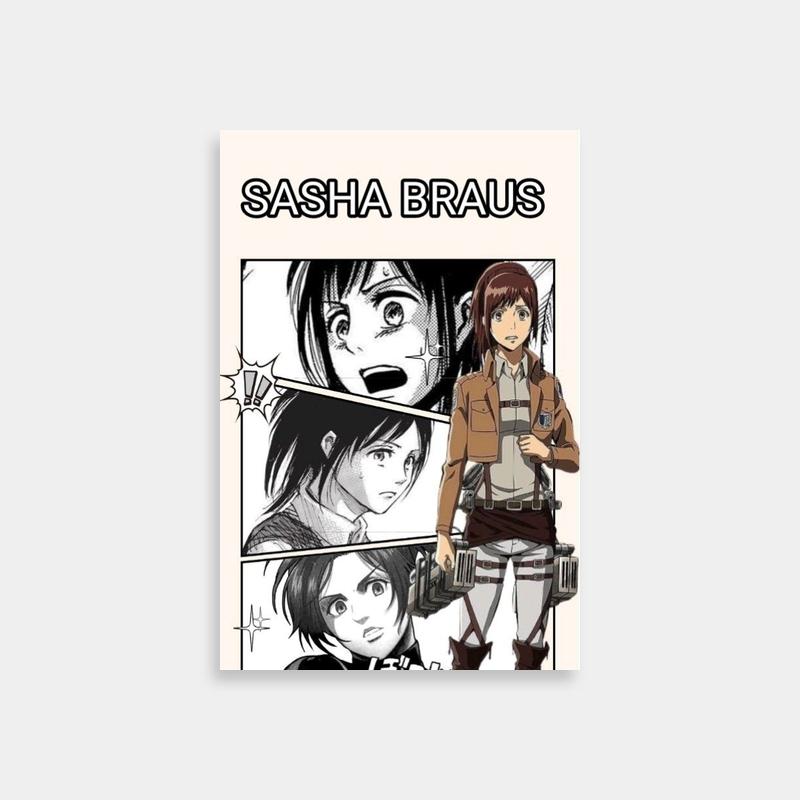 Sasha Braus Attack on Titan Poster
